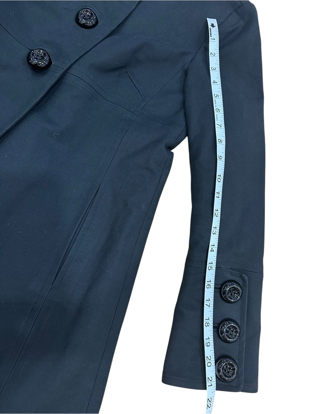 Milly of New York Women's Black Coat - Picture 8 of 10